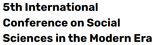 5th International Conference on Social Sciences in the Modern Era logo