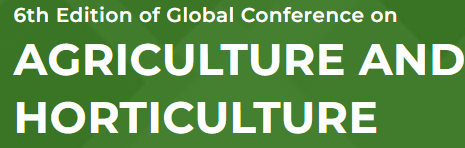 6th Edition of Global Conference on Agriculture and Horticulture logo