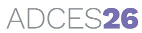 ADCES 2026 logo