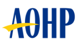 AOHP National Conference logo