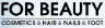 FOR BEAUTY logo