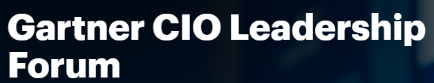 GARTNER CIO Leadership Forum logo