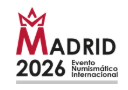 Madrid International Numismatic Event logo