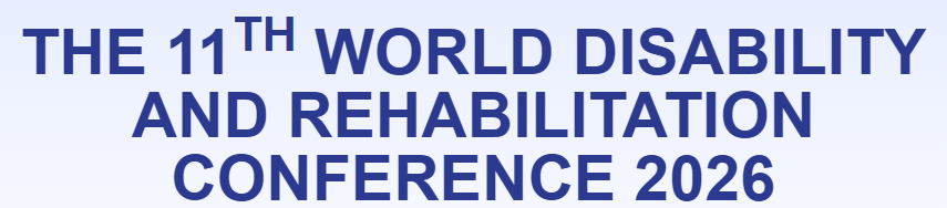 The 11th World Disability and Rehabilitation Conference 2026 logo
