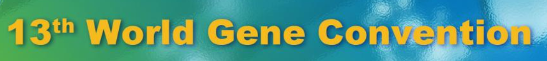 The 15th World Gene Convention logo
