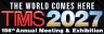 The Minerals, Metals & Materials Society Annual - TMS logo